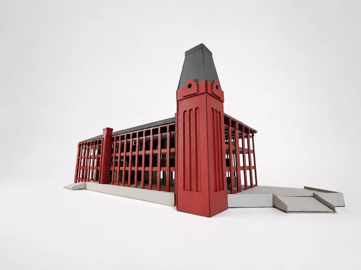 Impossible schools — Groepswerk met Emma Martens — Maquette
